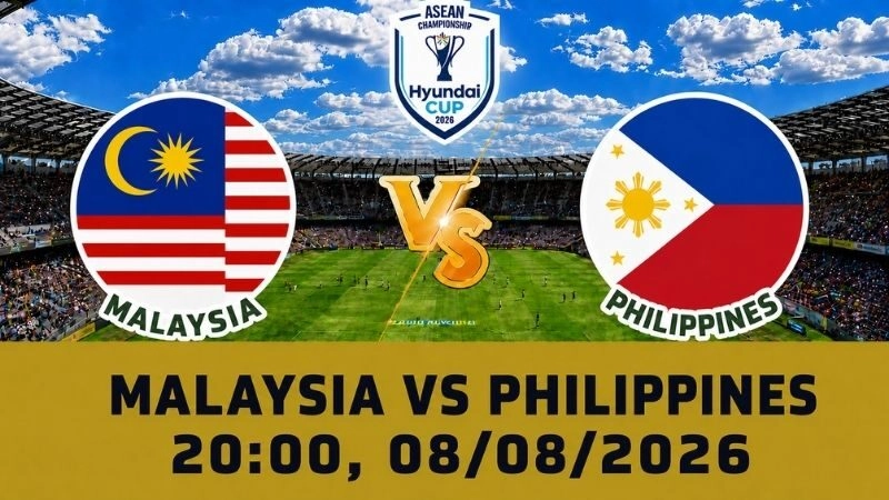 Soi Kèo Malaysia Vs Philippines, 20h00 Ngày 08/08 - AFF Cup 2026